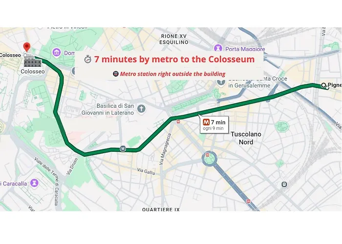 Domvs Clavdia - 7min To Colosseum By Metro, Station Under Apt, Roma, 6pax, A-c Apartamento *